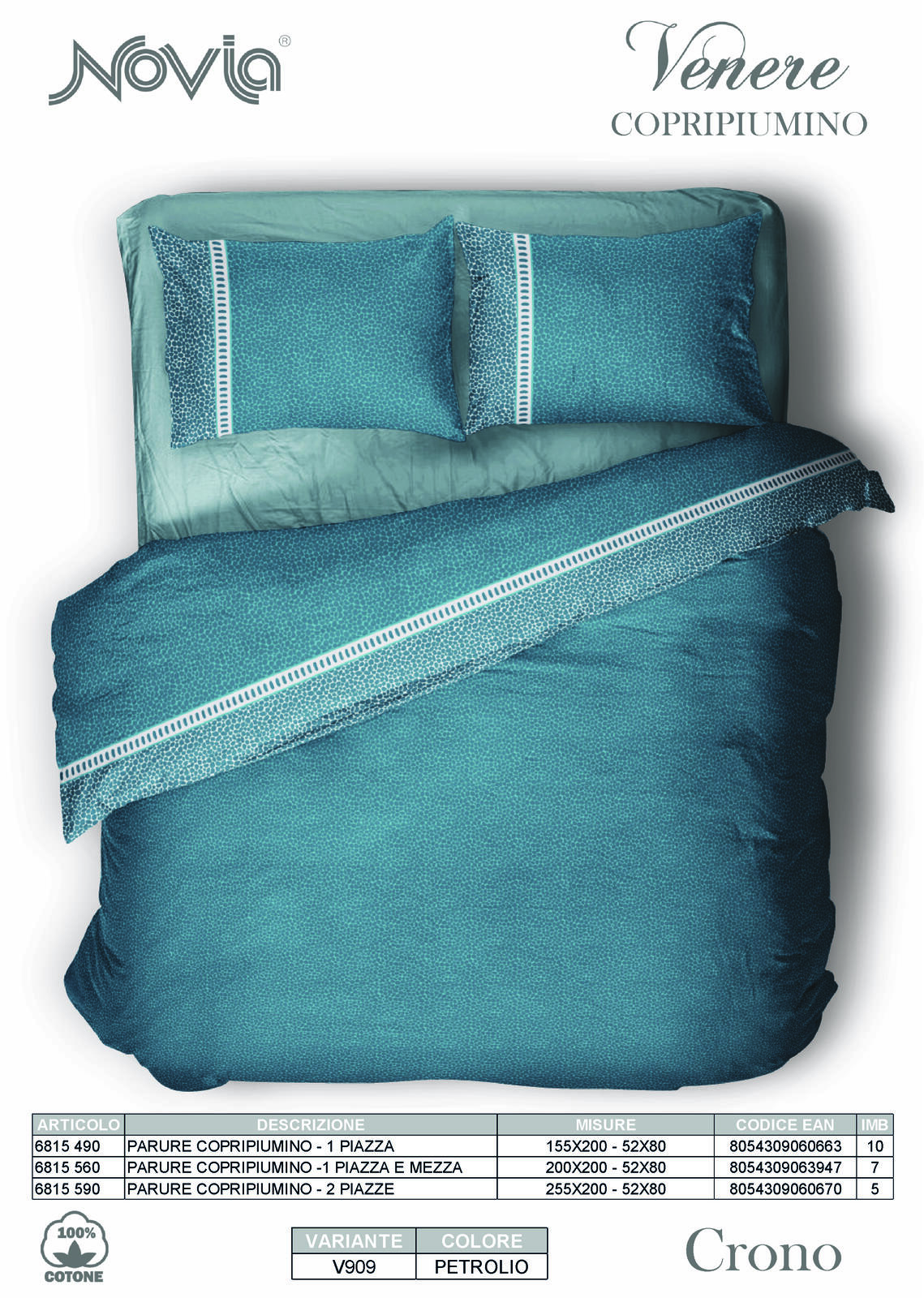 COMPLETE 1/2P BED 6139 VENUS Tellini S.r.l. Wholesale Clothing